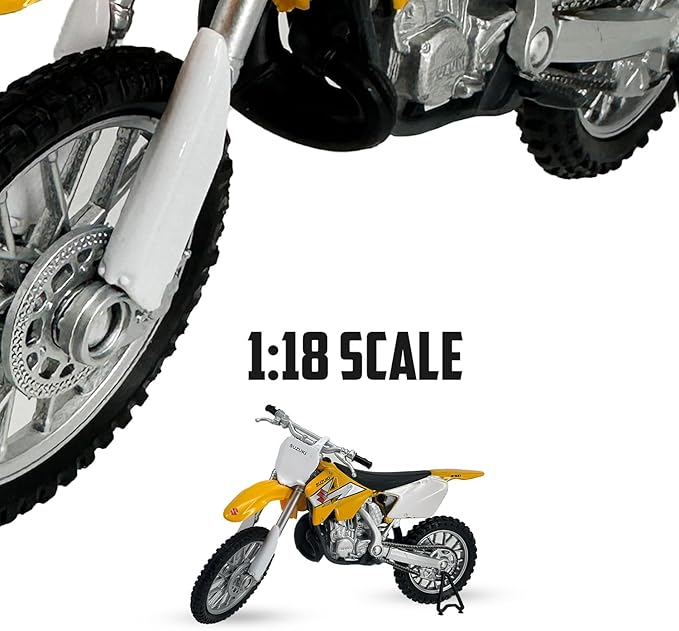 Die Cast Motorcycle Yellow Suzuki Die Cast Motorcycle Yellow Suzuki