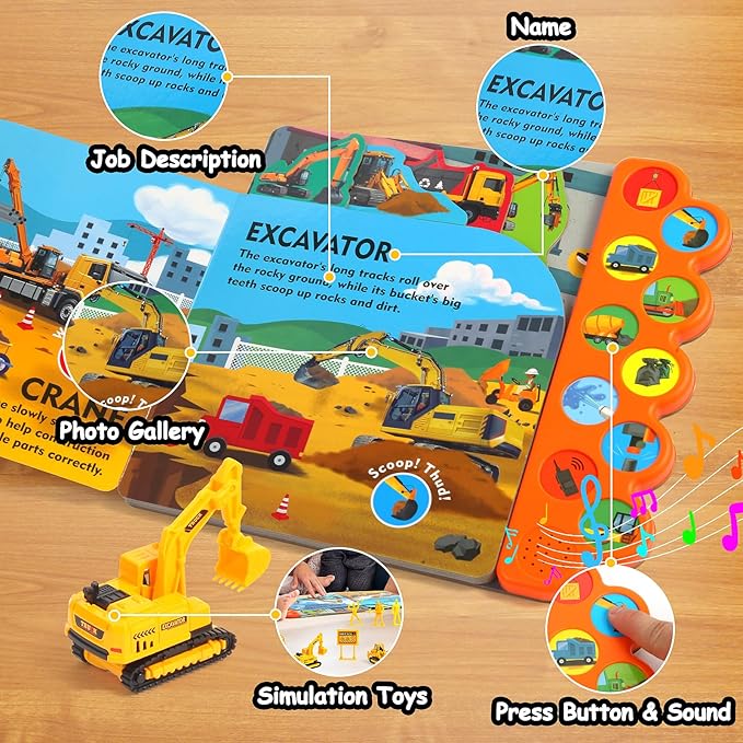 Dig It! Dump It! Build It! Construction Board Book with Toys Dig It! Dump It! Build It! Construction Board Book with Toys