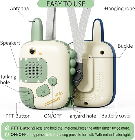 Dino Walkie Talkies for Kids Dino Walkie Talkies for Kids