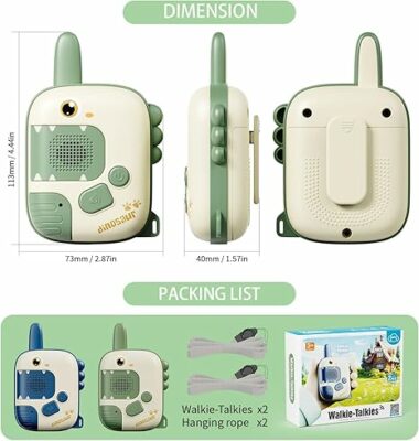 Dino Walkie Talkies for Kids