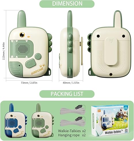 Dino Walkie Talkies for Kids Dino Walkie Talkies for Kids