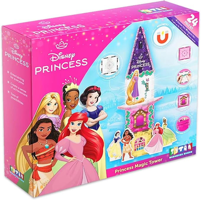Disney Princess Magnetic Character Tile Set Disney Princess Magnetic Character Tile Set