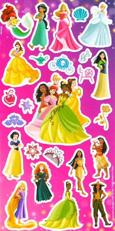 Disney Princess Magnetic Character Tile Set Disney Princess Magnetic Character Tile Set