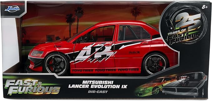 Fast & Furious 2006 Mitsubishi Lancer Evolution IX Die Cast Car
