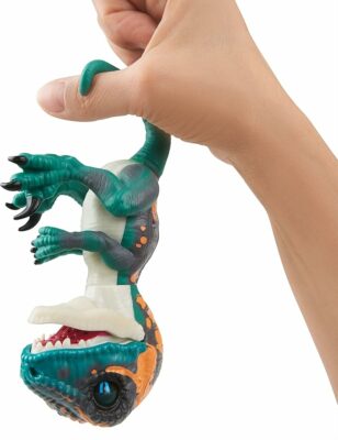 Fingerlings Fury Blue Interactive Collectible Dinosaur