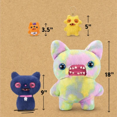 Fuggler Alley Cats Funny Ugly Monster Stuffed Animal Toy