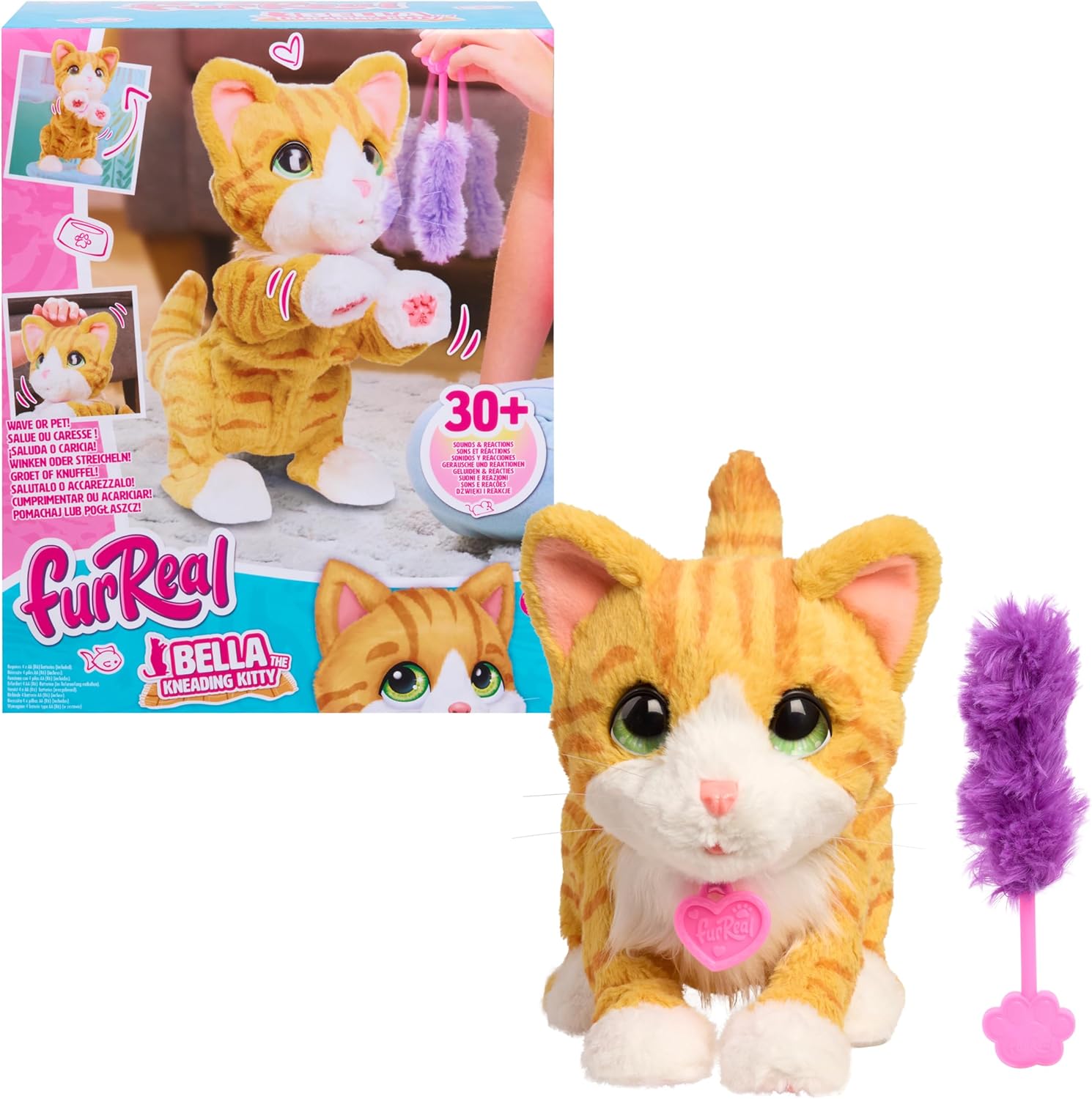 FurReal Bella The Biscuit Making Kitty Interactive Cat Toy FurReal Bella The Biscuit Making Kitty Interactive Cat Toy