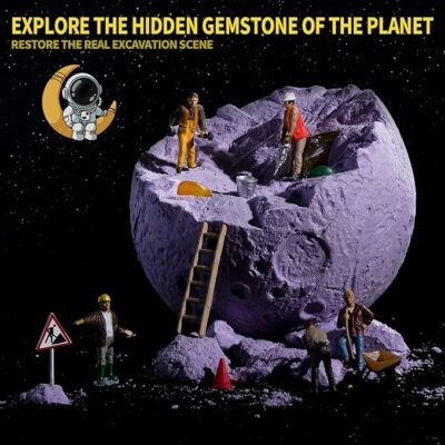 Gemstones Dig Kit Solar System Science Kit for Kids