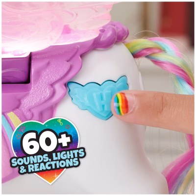 Hatchimals CollEGGtibles Hatchicorn with over 60 Lights and Sounds