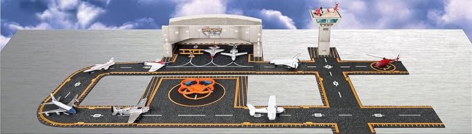 Hot Wings Planes Piper Cherokee with Connectible Runway