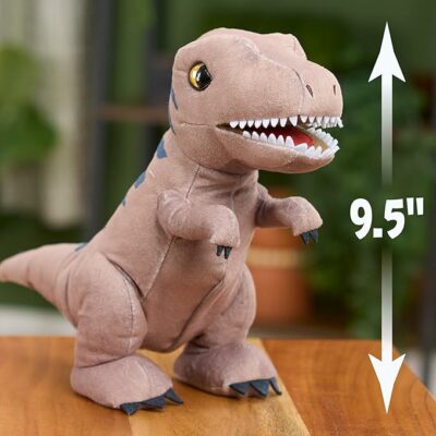 JURASSIC WORLD Rebirth Roaring Plush Dinosaur Toy