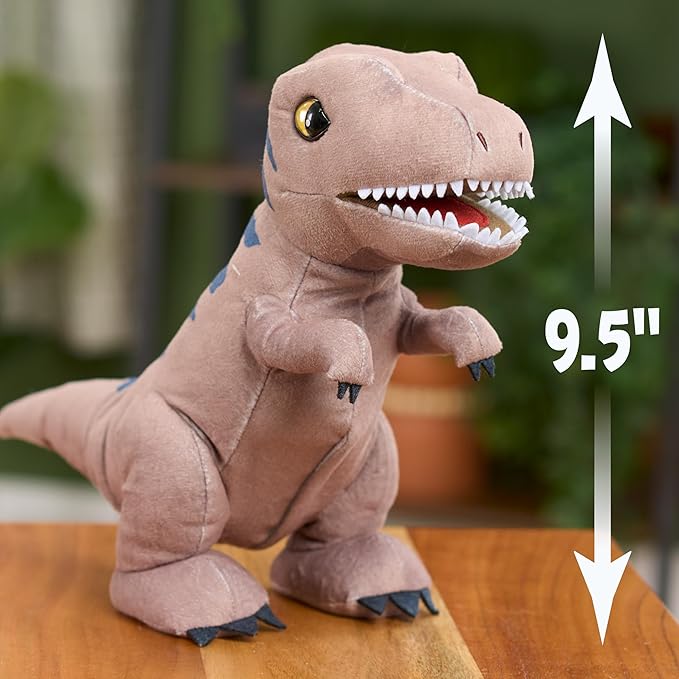 JURASSIC WORLD Rebirth Roaring Plush Dinosaur Toy JURASSIC WORLD Rebirth Roaring Plush Dinosaur Toy