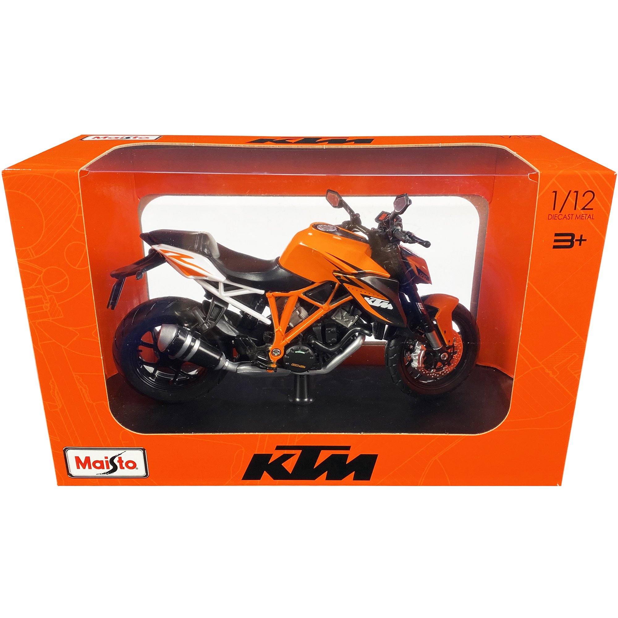 KTM 1290 Super Duke R Orange Diecast Motorcycle Model by Maisto KTM 1290 Super Duke R Orange Diecast Motorcycle Model by Maisto