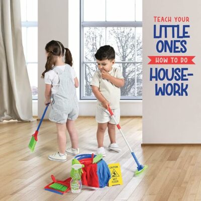 Kids Cleaning Set 12 Piece Toy Cleaning Set