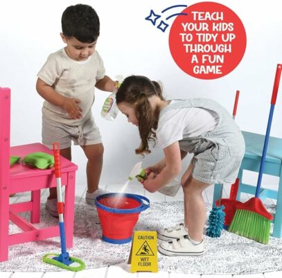 Kids Cleaning Set 12 Piece Toy Cleaning Set