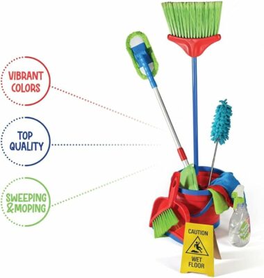 Kids Cleaning Set 12 Piece Toy Cleaning Set