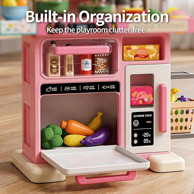Kids Kitchen Playset with Sound & Light Kids Kitchen Playset with Sound & Light