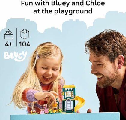 LEGO Bluey Playground Fun with Bluey and Chloe Sensory Building Blocks