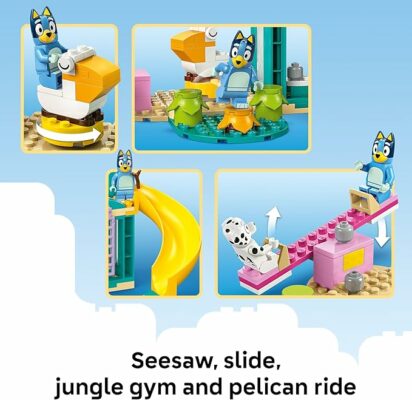 LEGO Bluey Playground Fun with Bluey and Chloe Sensory Building Blocks