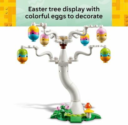 LEGO Easter Bunny and Chick Egg Hunt Building Toy