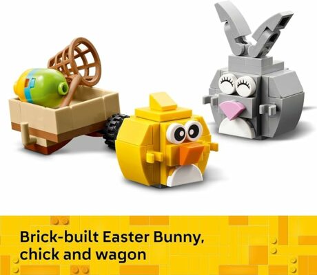 LEGO Easter Bunny and Chick Egg Hunt Building Toy