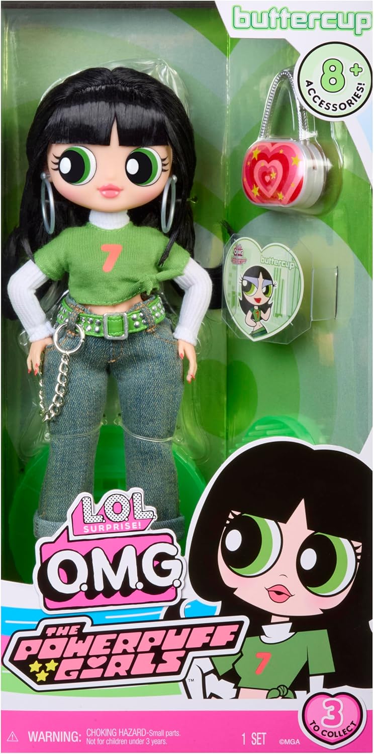 LOL Surprise OMG The Powerpuff Girls Doll Buttercup LOL Surprise OMG The Powerpuff Girls Doll Buttercup