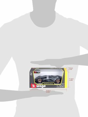 Lamborghini Terzo Millenio - Grey Die Cast Car
