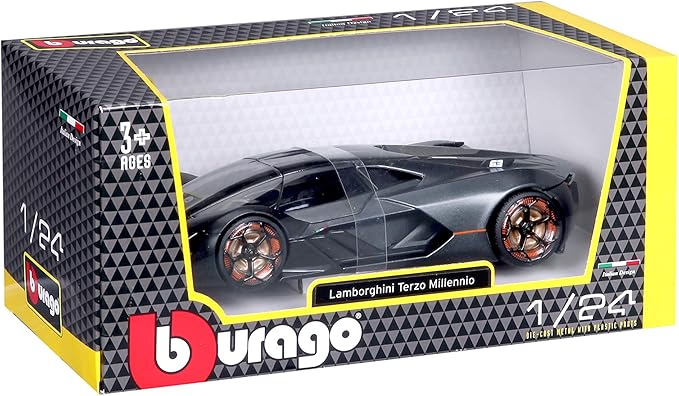 Lamborghini Terzo Millenio - Grey Die Cast Car