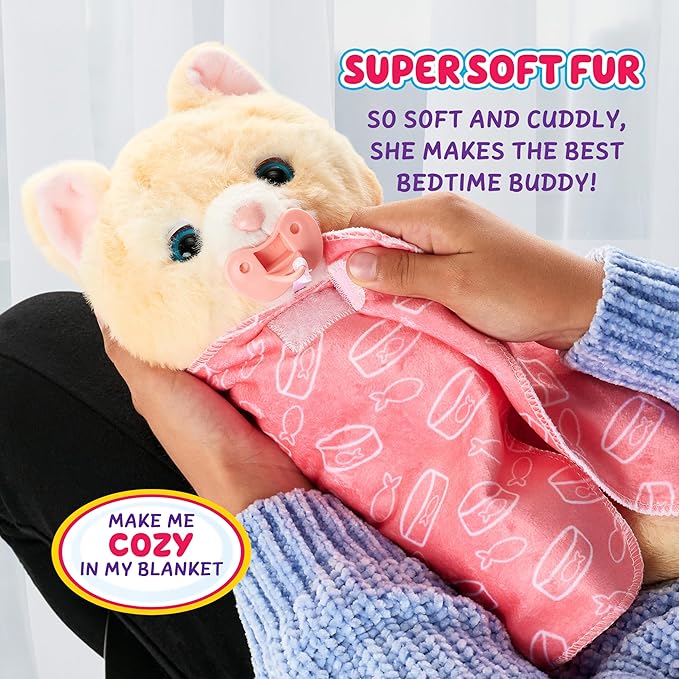 Little Live Pets Cozy Dozys Ginger The Pet Cat Toy Little Live Pets Cozy Dozys Ginger The Pet Cat Toy