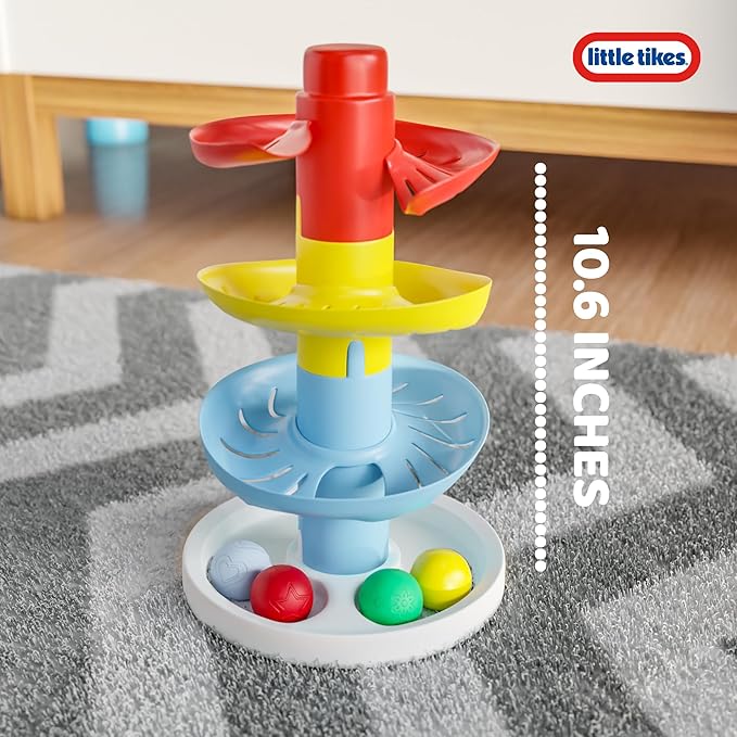Little Tikes Rainbow Tower Ball Drop Toddler Toy Little Tikes Rainbow Tower Ball Drop Toddler Toy