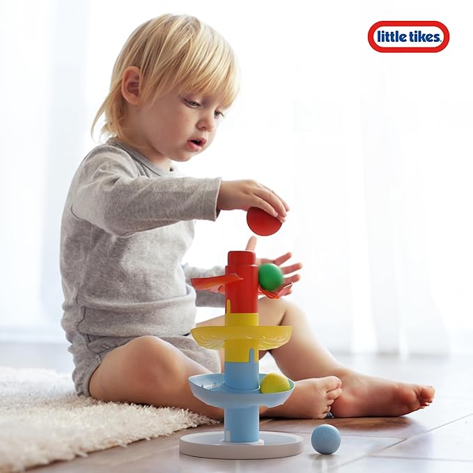 Little Tikes Rainbow Tower Ball Drop Toddler Toy Little Tikes Rainbow Tower Ball Drop Toddler Toy