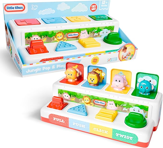 Lollipop Little Tikes Pop and Play Pals Pop-Up Action Toy