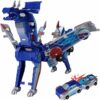 Magnetic car Transformer Toy Transform into Dinosaur Robot Car Set