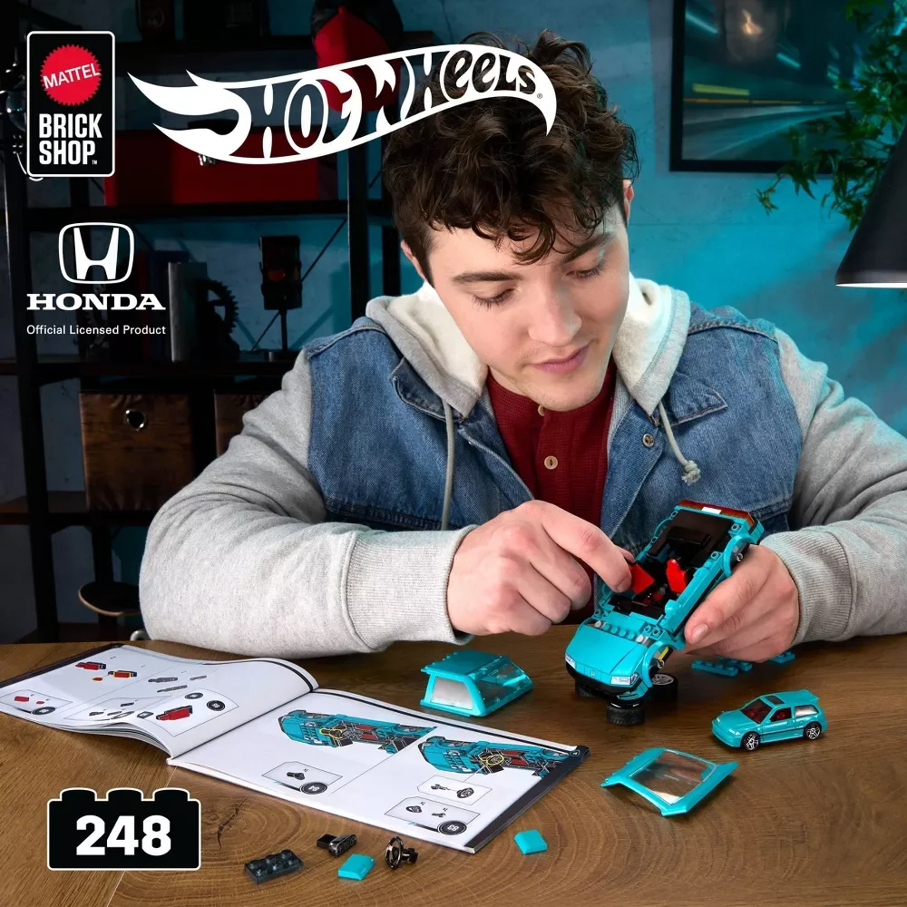Mattel Brick Shop Hot Wheels Speed Series Honda Mattel Brick Shop Hot Wheels Speed Series Honda