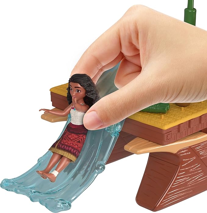 Mattel Disney Moana 2 Toy Playset with Floating Adventure Canoe Mattel Disney Moana 2 Toy Playset with Floating Adventure Canoe