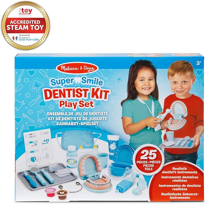 Melissa & Doug Super Smile Dentist Play Set Melissa & Doug Super Smile Dentist Play Set