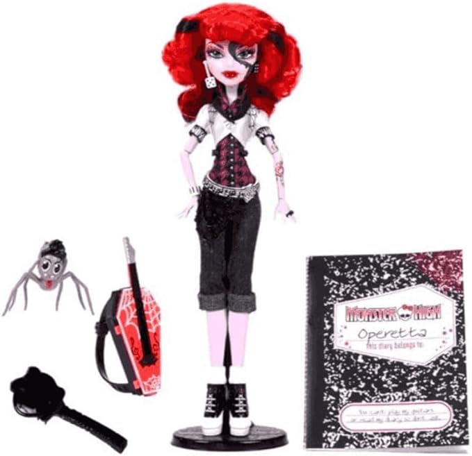 Monster High Doll Operetta Collectible Reproduction with Doll Monster High Doll Operetta Collectible Reproduction with Doll