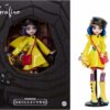 Monster High Skullector Doll Coraline Collectible in Yellow Raincoat