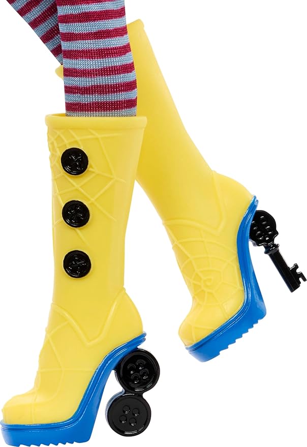 Monster High Skullector Doll Coraline Collectible in Yellow Raincoat Monster High Skullector Doll Coraline Collectible in Yellow Raincoat