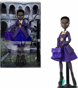 Monster High and Accessories Bianca Barclay Collectible in Academy Uniform