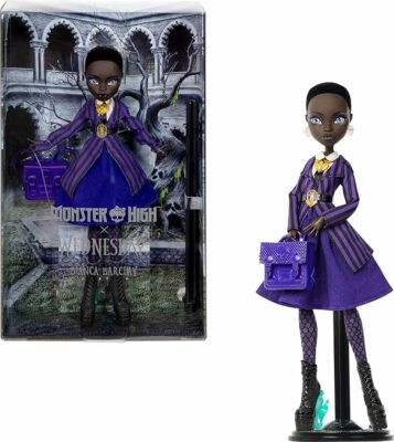 Monster High and Accessories Bianca Barclay Collectible in Academy Uniform