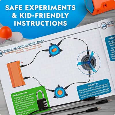 National Geographic Circuit Maker Kit Electronics Kit for Kids