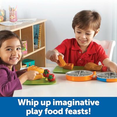 New Sprouts Waffle Time Breakfast Pretend Play Food Kitchen Toys