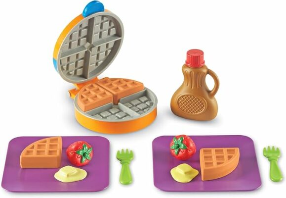 New Sprouts Waffle Time Breakfast Pretend Play Food Kitchen Toys