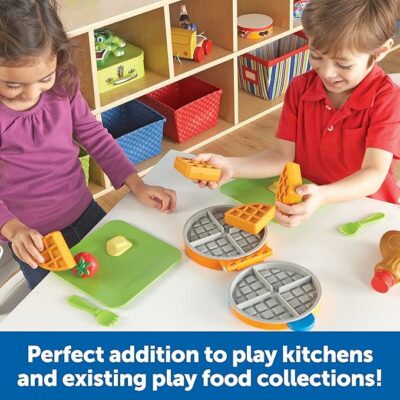 New Sprouts Waffle Time Breakfast Pretend Play Food Kitchen Toys