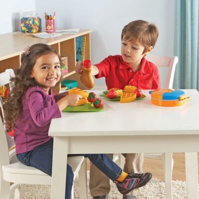 New Sprouts Waffle Time Breakfast Pretend Play Food Kitchen Toys