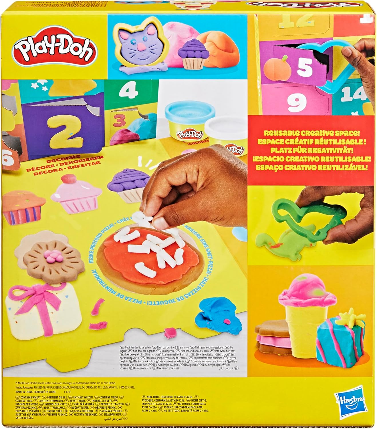 Play-Doh Advent Calendar for Kids 3+ 14 Days to Birthday Play-Doh Advent Calendar for Kids 3+ 14 Days to Birthday