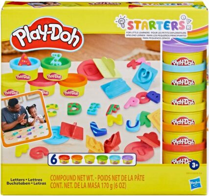Play-Doh Fundamentals Letters with 26 Letter Stamper Tools