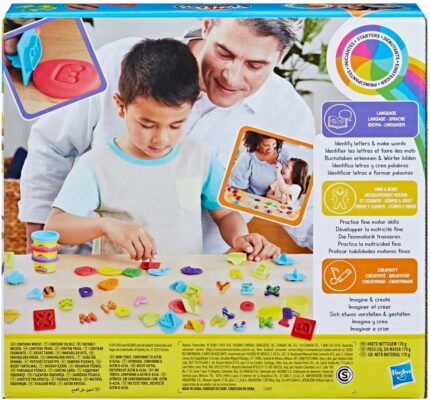 Play-Doh Fundamentals Letters with 26 Letter Stamper Tools