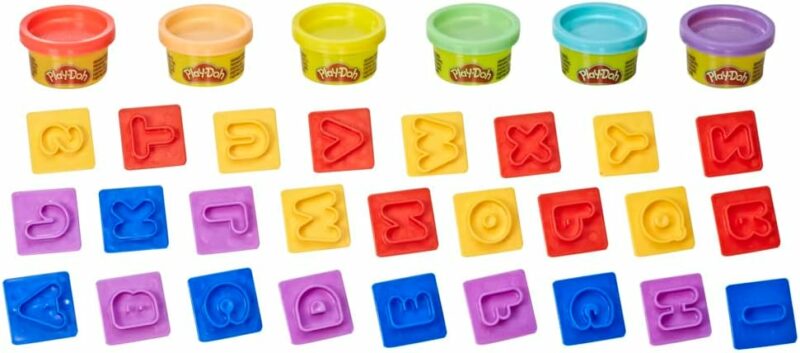 Play-Doh Fundamentals Letters with 26 Letter Stamper Tools